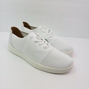 Sonoma Goods For Life Cattledog Womens Size 9 White Lace Up Casual Sneaker Shoes